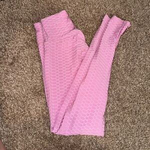 Pink leggings